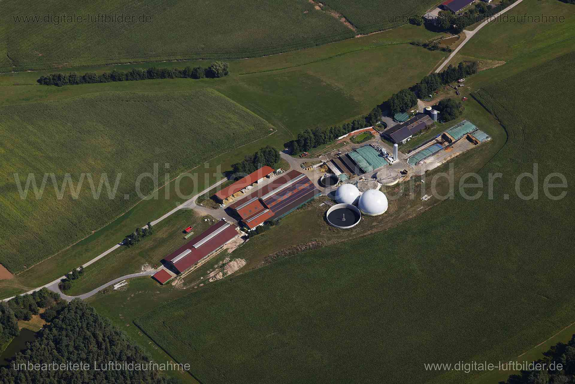 Luftaufnahme Oberulsenbach in Markt Erlbach | Mittelfranken, Bayern