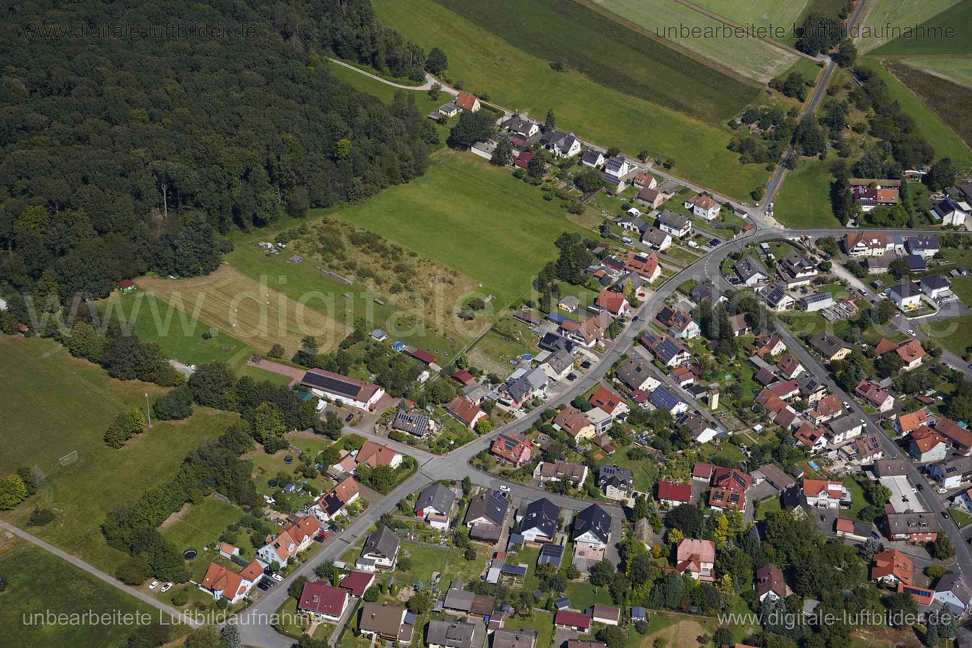 Luftaufnahme Bischbrunn in Marktheidenfeld | Unterfranken, Bayern