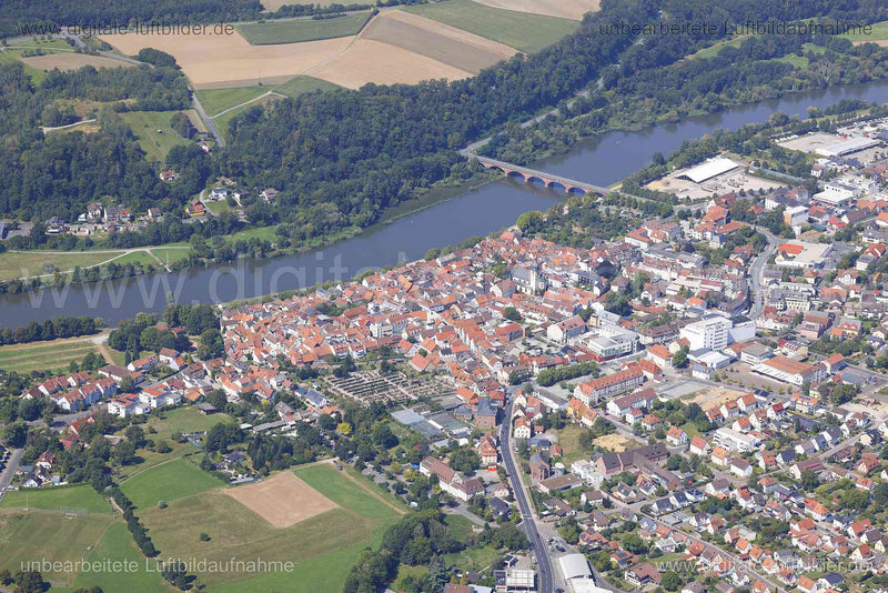 Luftaufnahme Marktheidenfeld in Marktheidenfeld | Unterfranken, Bayern