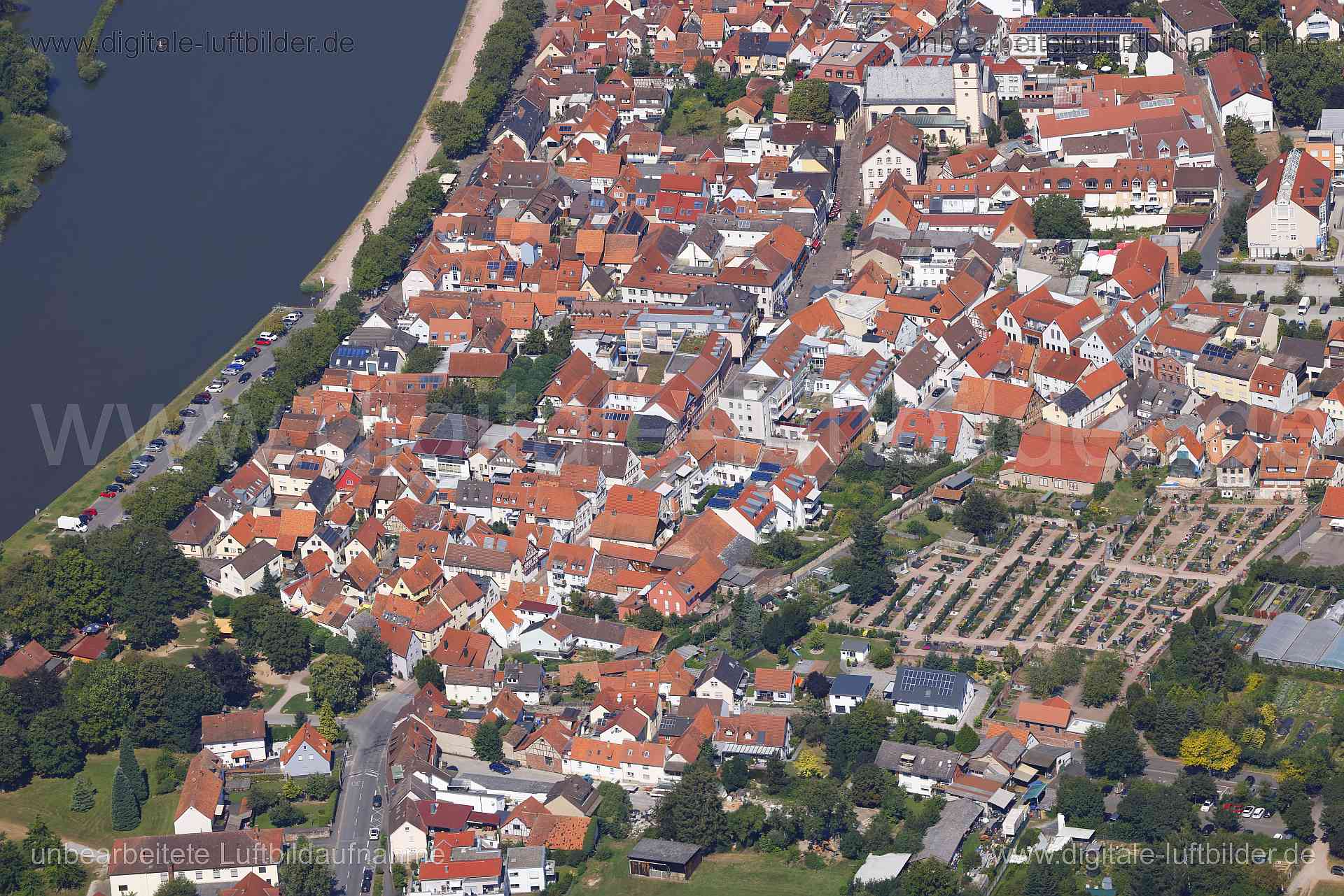 Luftaufnahme Marktheidenfeld in Marktheidenfeld | Unterfranken, Bayern