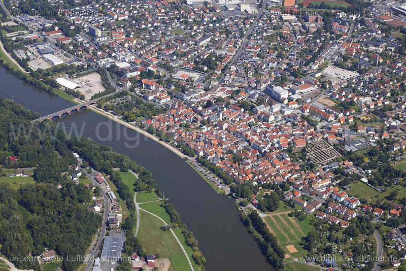 Luftaufnahme Marktheidenfeld in Marktheidenfeld | Unterfranken, Bayern