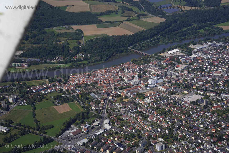 Luftaufnahme Marktheidenfeld in Marktheidenfeld | Unterfranken, Bayern