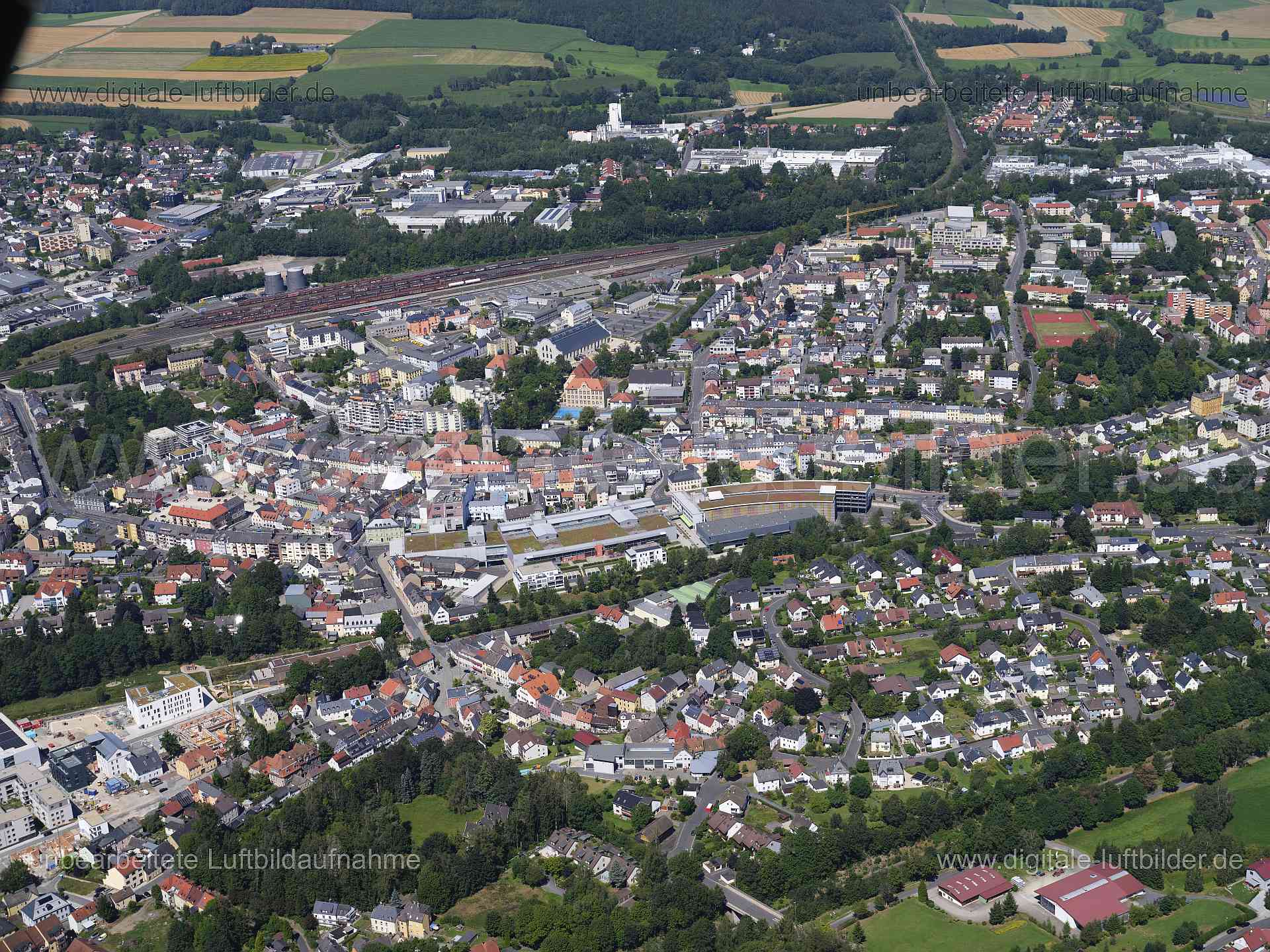Luftaufnahme Marktredwitz in Marktredwitz | Oberfranken, Bayern