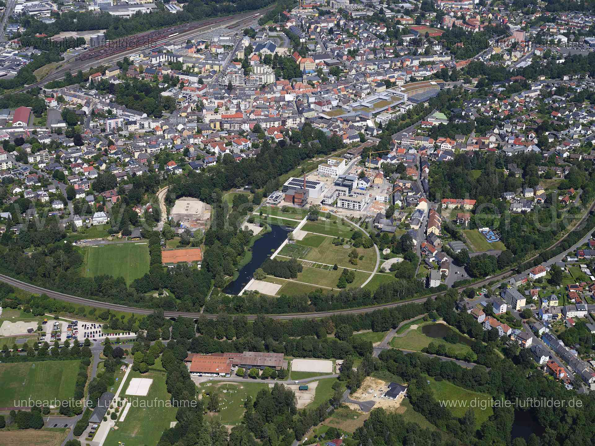 Luftaufnahme Marktredwitz in Marktredwitz | Oberfranken, Bayern