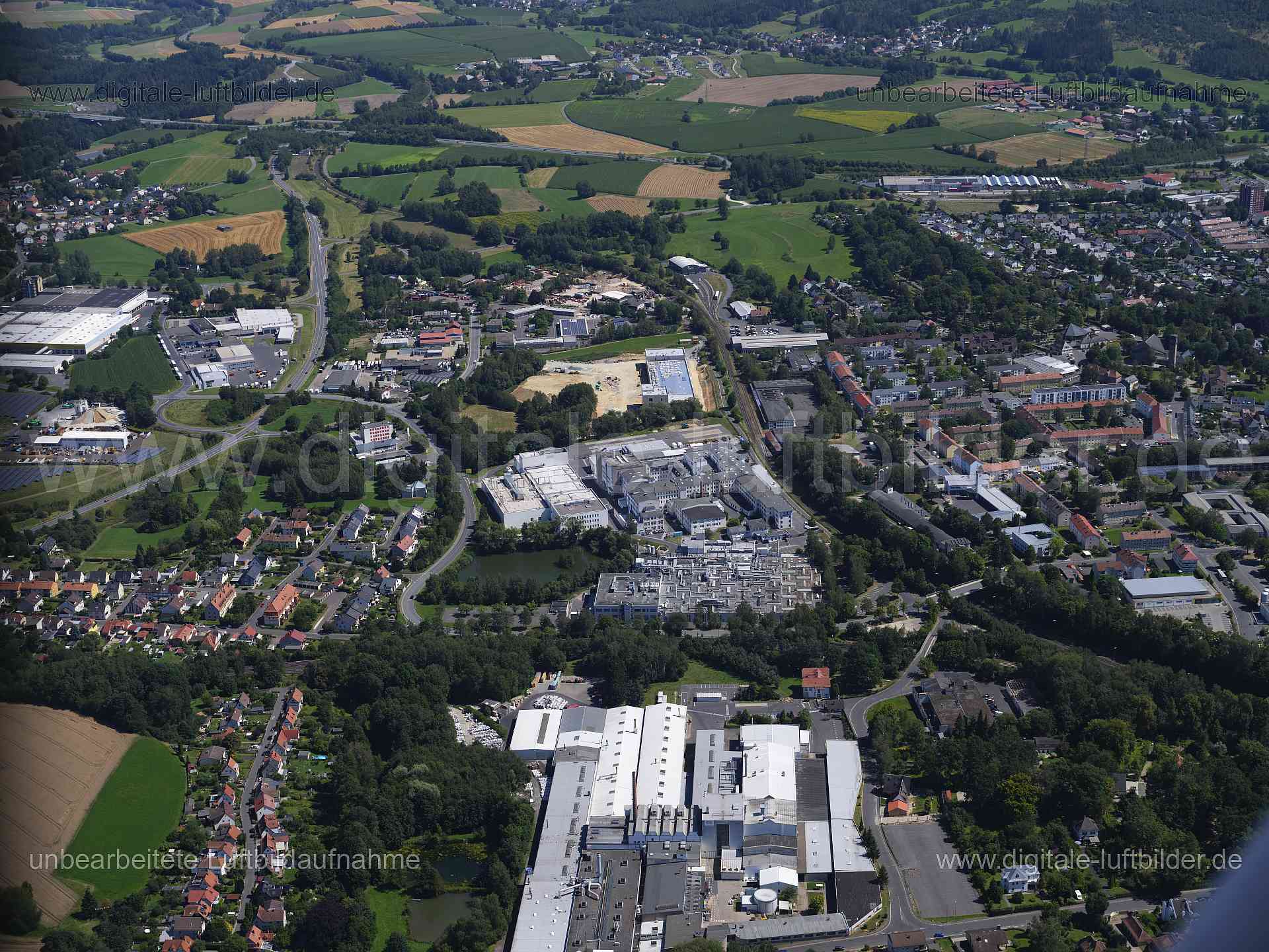 Luftaufnahme Marktredwitz in Marktredwitz | Oberfranken, Bayern