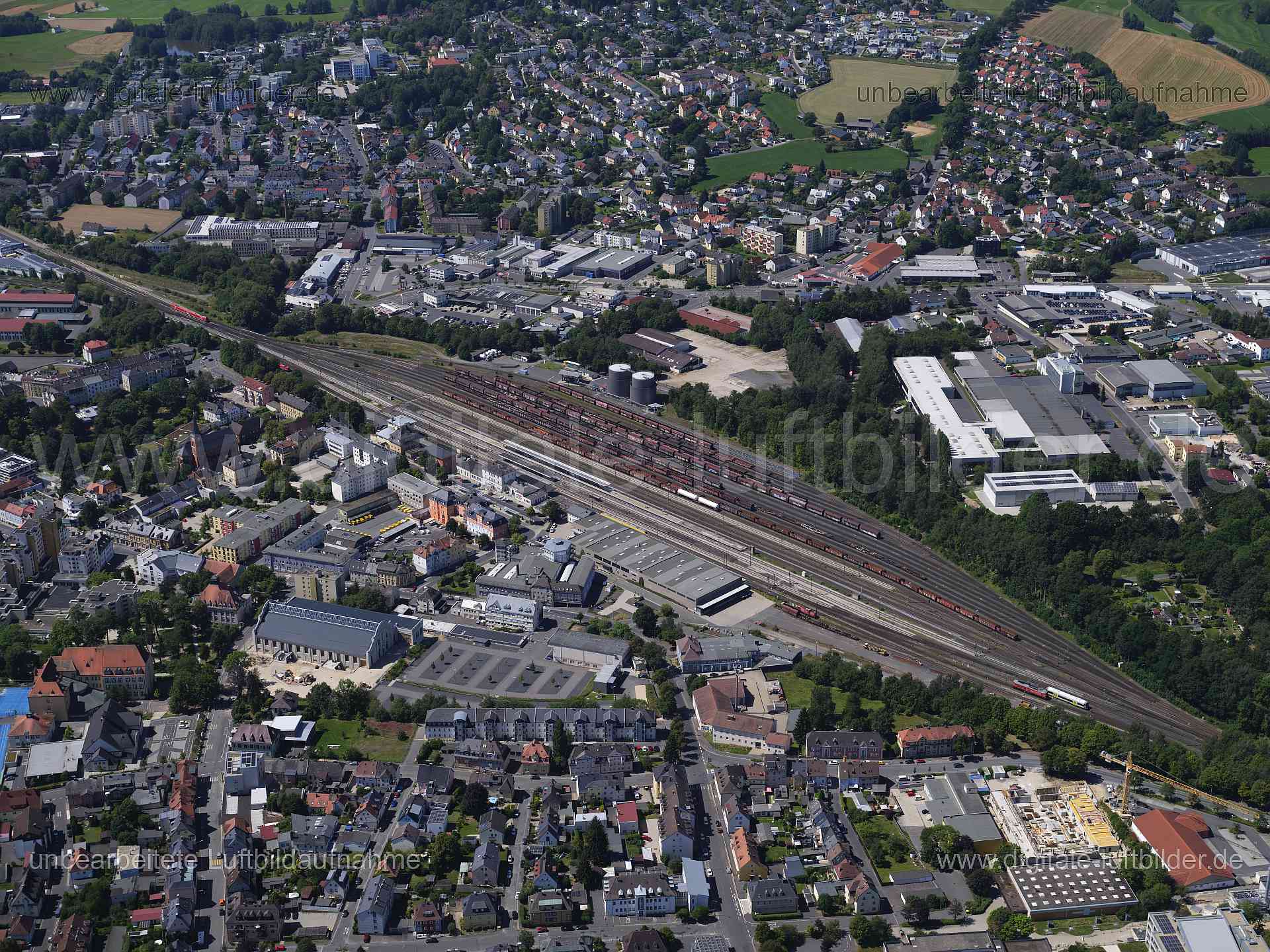 Luftaufnahme Marktredwitz in Marktredwitz | Oberfranken, Bayern
