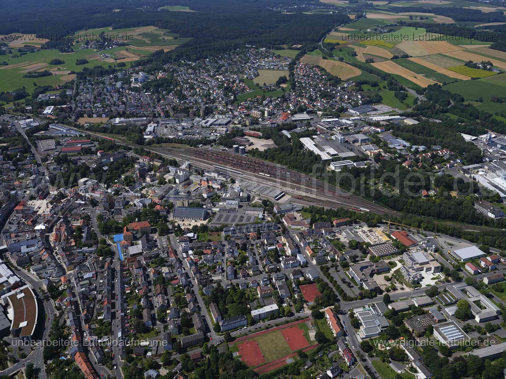 Luftaufnahme Marktredwitz in Marktredwitz | Oberfranken, Bayern