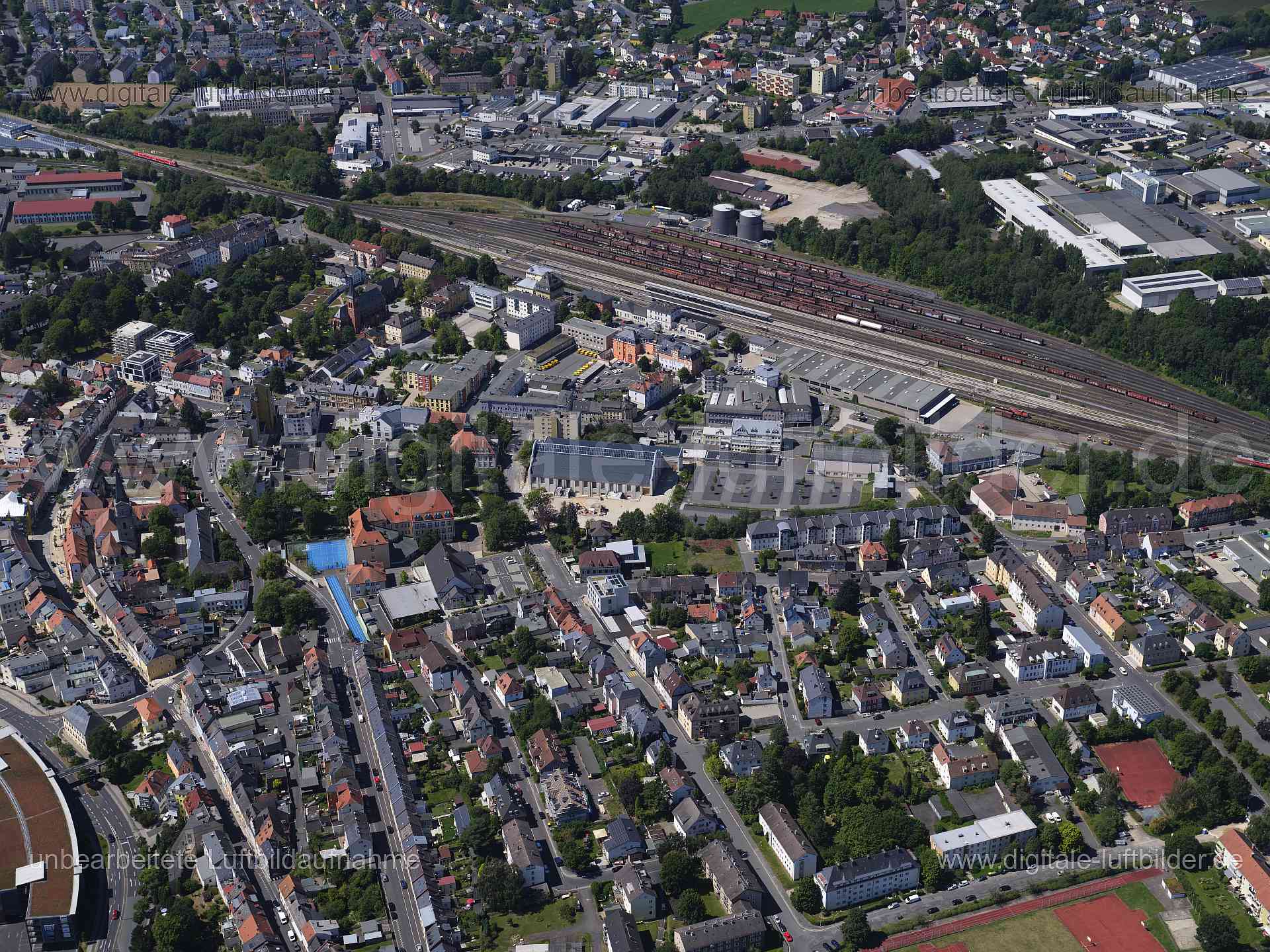 Luftaufnahme Marktredwitz in Marktredwitz | Oberfranken, Bayern