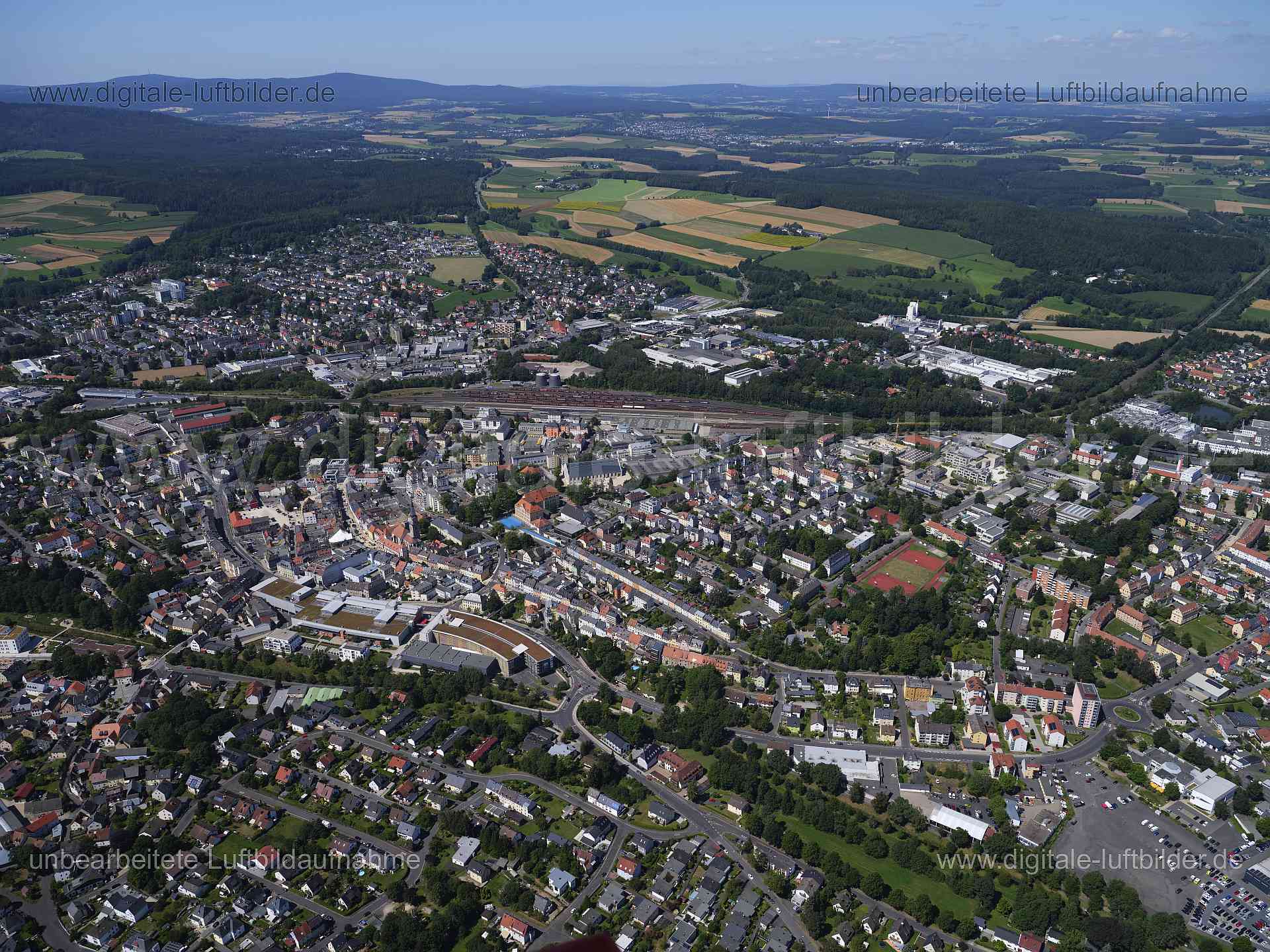 Luftaufnahme Marktredwitz in Marktredwitz | Oberfranken, Bayern