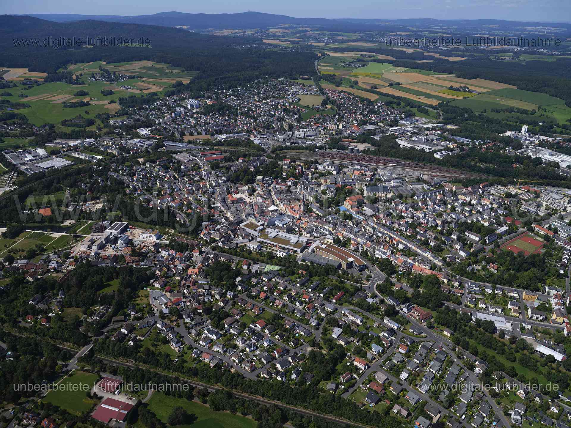 Luftaufnahme Marktredwitz in Marktredwitz | Oberfranken, Bayern