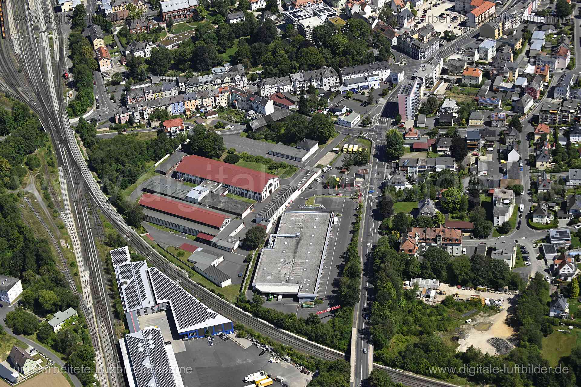 Luftaufnahme Marktredwitz in Marktredwitz | Oberfranken, Bayern