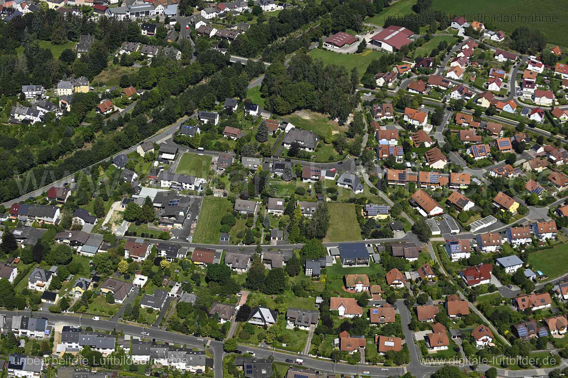 Luftaufnahme Marktredwitz - Dörflas in Marktredwitz | Oberfranken, Bayern