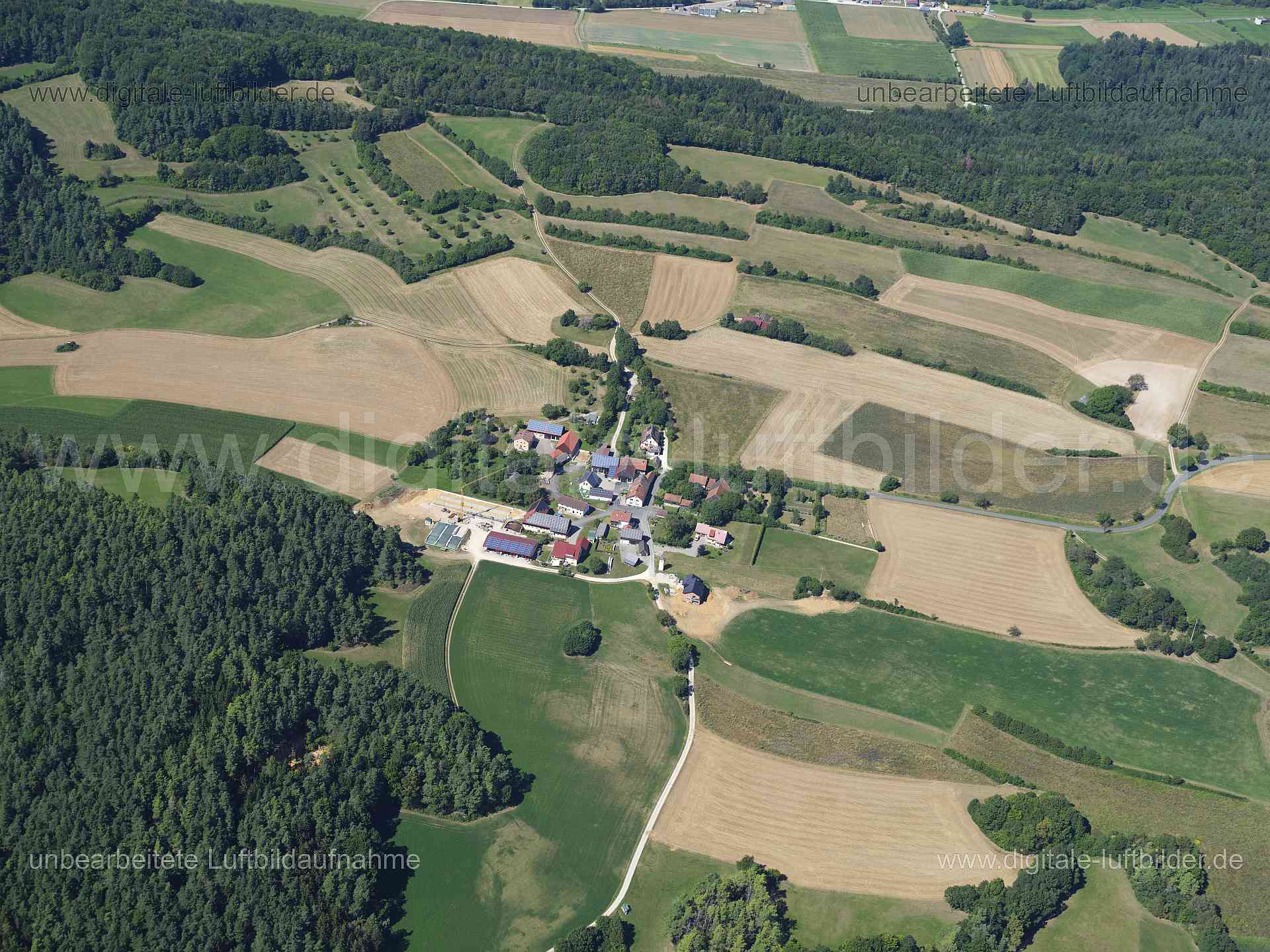 Luftaufnahme Brunnberg in Mistelgau | Oberfranken, Bayern