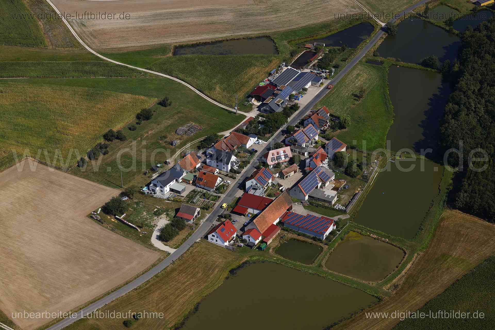 Luftaufnahme Mittelmembach in Mittelmembach | Mittelfranken, Bayern