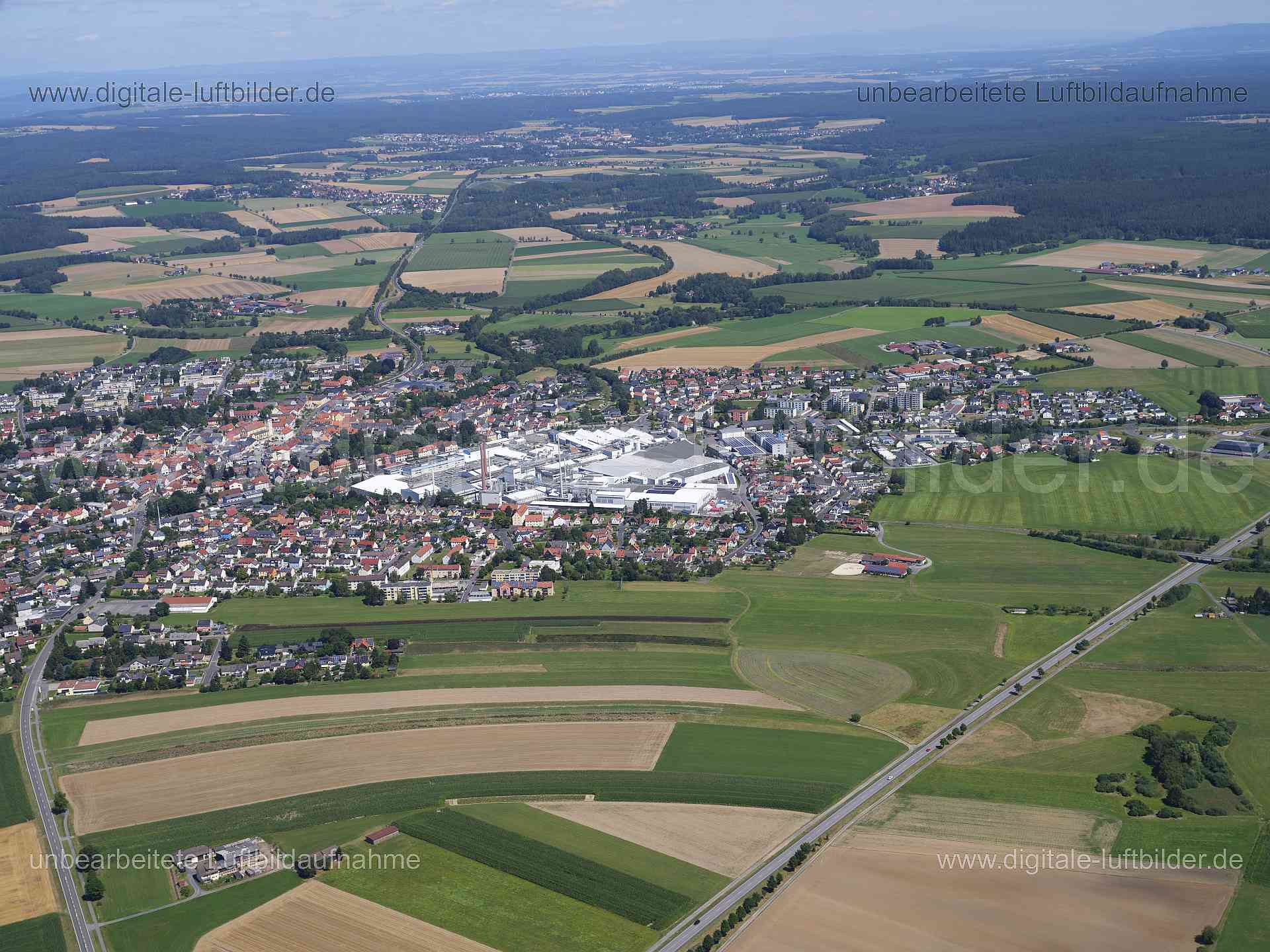Luftaufnahme Mitterteich in Mitterteich | Oberpfalz, Bayern