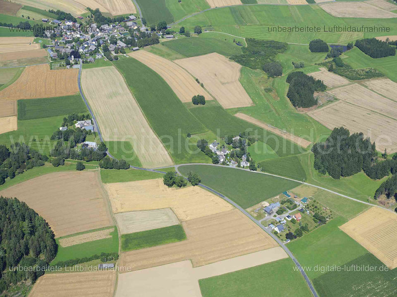 Luftaufnahme Ahornis in Münchberg | Oberfranken, Bayern
