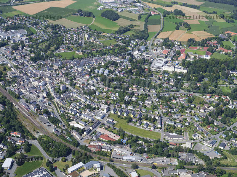 Luftaufnahme Münchberg in Münchberg | Oberfranken, Bayern