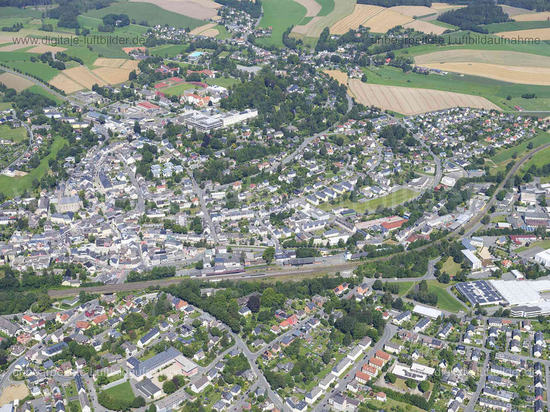 Luftaufnahme Münchberg in Münchberg | Oberfranken, Bayern