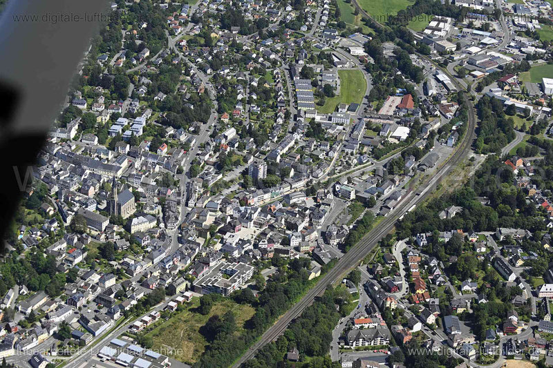 Luftaufnahme Münchberg in Münchberg | Oberfranken, Bayern