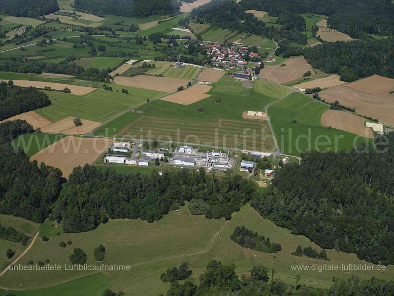 Luftaufnahme Fabrik bei Holnstein in Neukirchen bei Sulzbach Rosenberg | Oberpfalz, Bayern