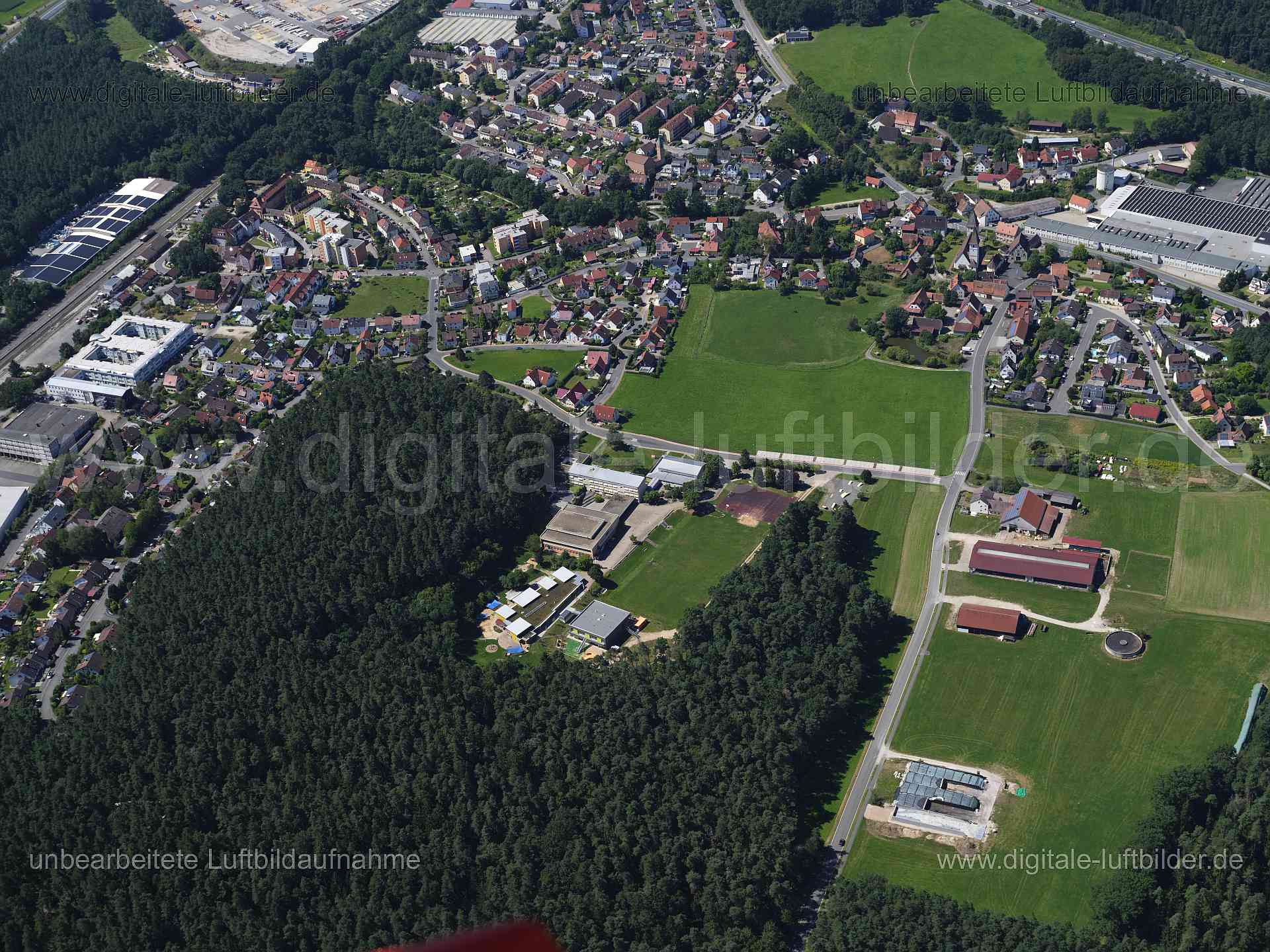 Luftaufnahme Neunkirchen am Sand in Neunkirchen am Sand | Mittelfranken, Bayern