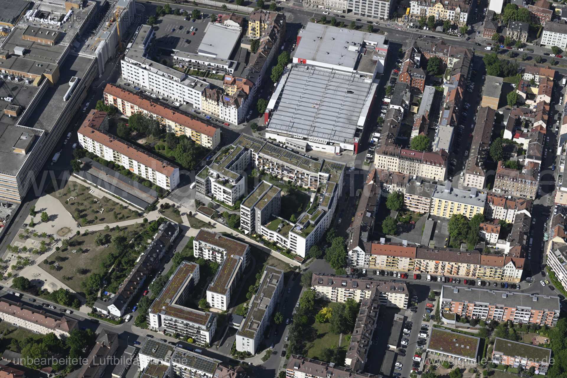 Luftaufnahme Adam-Klein-Straße in Nürnberg | Mittelfranken, Bayern