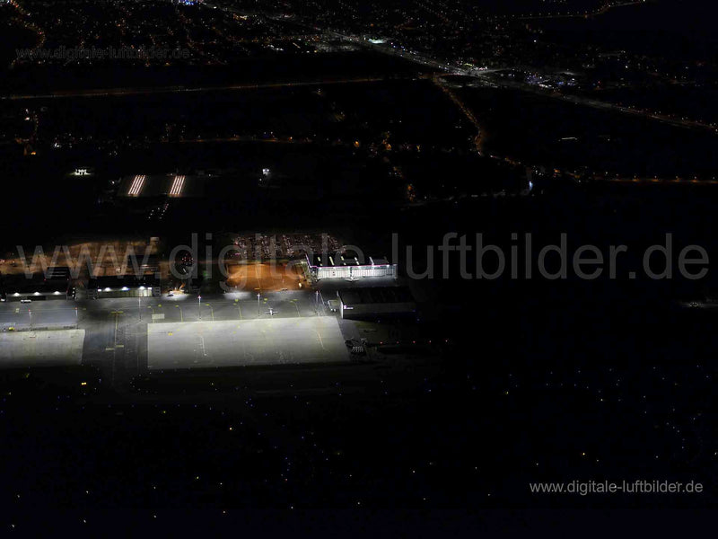 Luftaufnahme Albrecht-Dürer-Airport in Nürnberg | Mittelfranken, Bayern