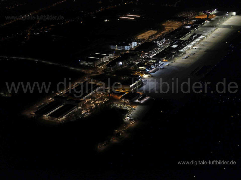 Luftaufnahme Albrecht-Dürer-Airport in Nürnberg | Mittelfranken, Bayern