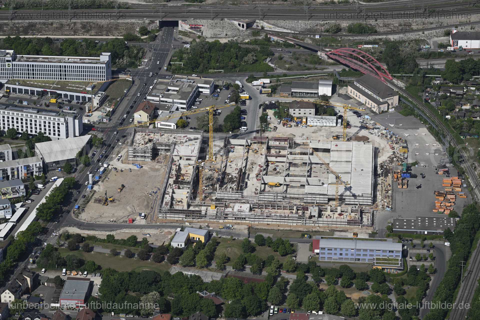 Luftaufnahme Am Pferdemarkt in Nürnberg | Mittelfranken, Bayern