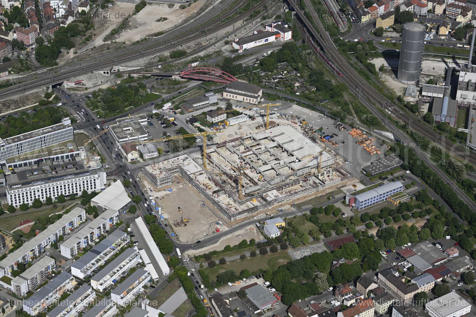 Luftaufnahme Am Pferdemarkt in Nürnberg | Mittelfranken, Bayern