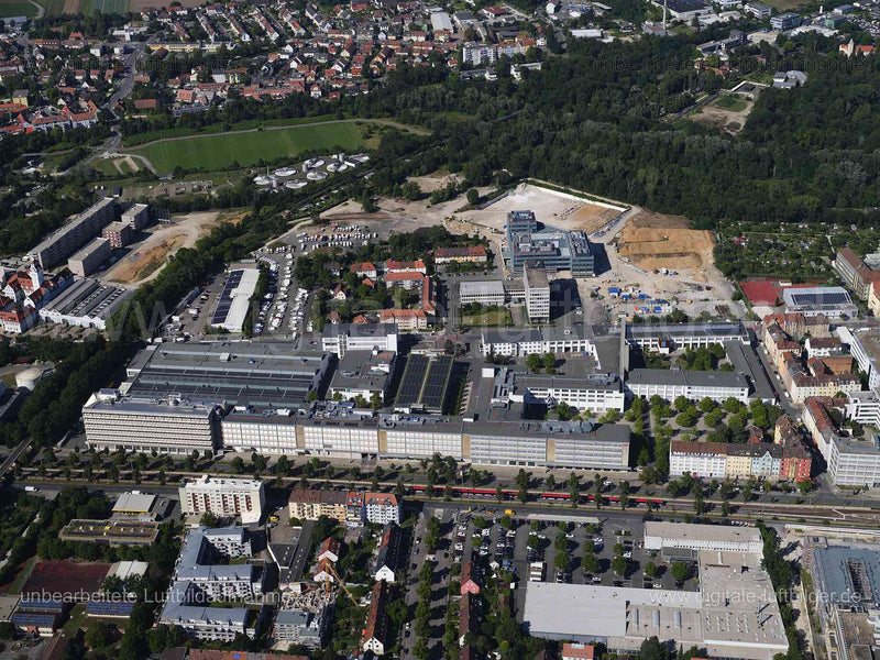 Luftaufnahme Auf AEG in Nürnberg | Mittelfranken, Bayern