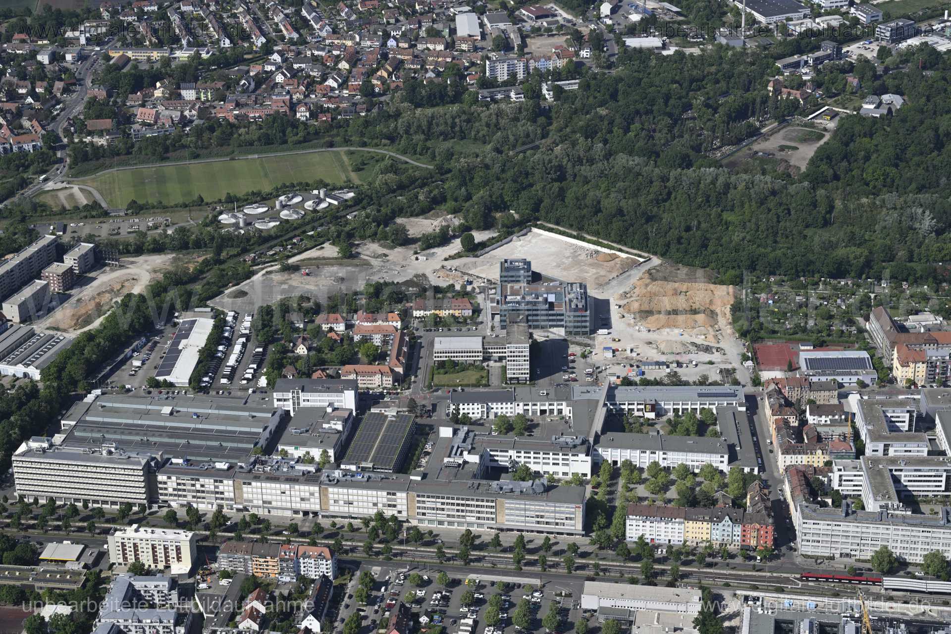 Luftaufnahme Auf AEG in Nürnberg | Mittelfranken, Bayern