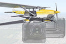 Sportflugzeug Cessna 172 und Kamera Fuji GFX 100