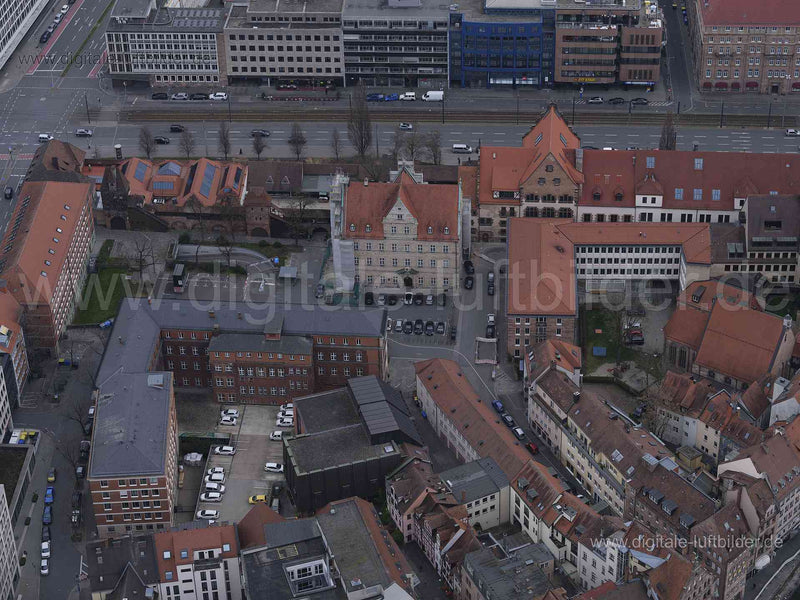 Luftaufnahme Bauhof / Bauamt in Nürnberg | Mittelfranken, Bayern