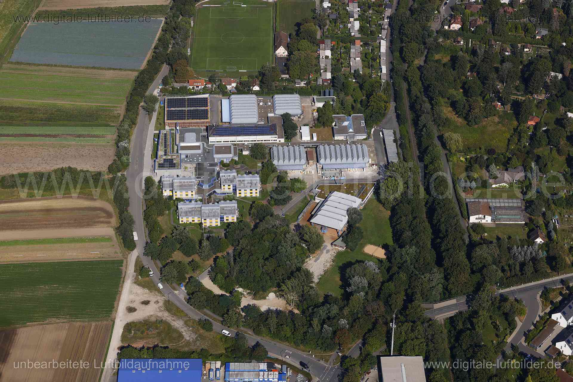 Luftaufnahme Bauindustrie Zentrum in Nürnberg | Mittelfranken, Bayern