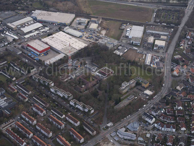 Luftaufnahme Bayerischer Rundfunk in Nürnberg | Mittelfranken, Bayern