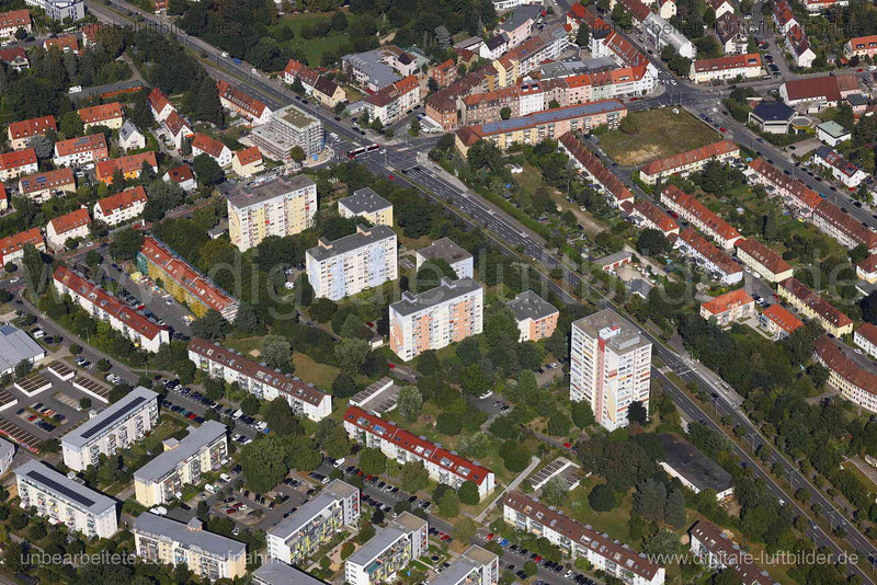 Luftaufnahme Ben-Gurion-Ring in Nürnberg | Mittelfranken, Bayern
