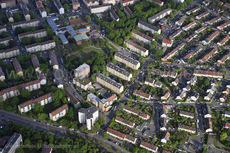 Luftaufnahme Blücher Straße in Nürnberg | Mittelfranken, Bayern
