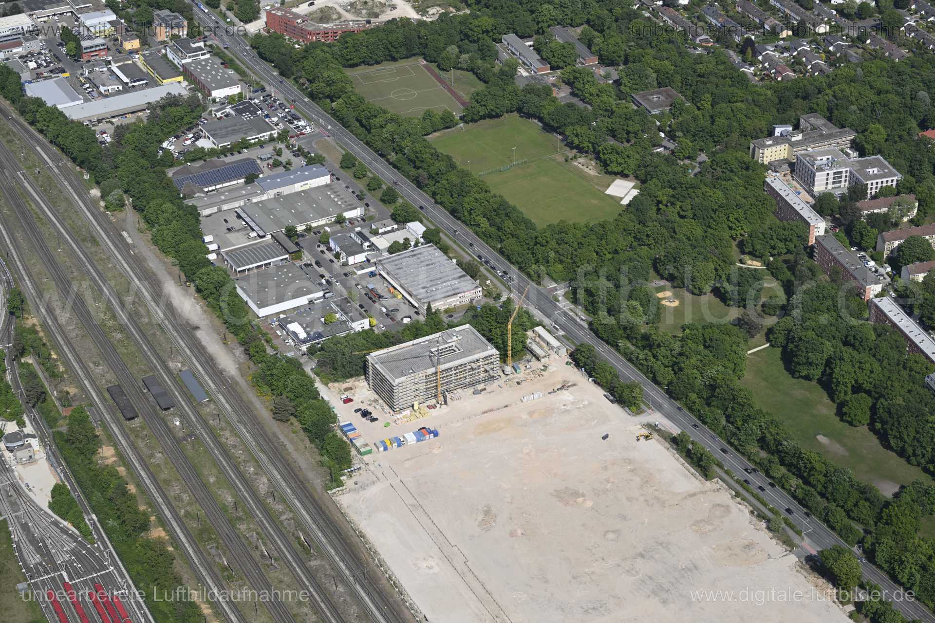 Luftaufnahme Breslauer Straße in Nürnberg | Mittelfranken, Bayern