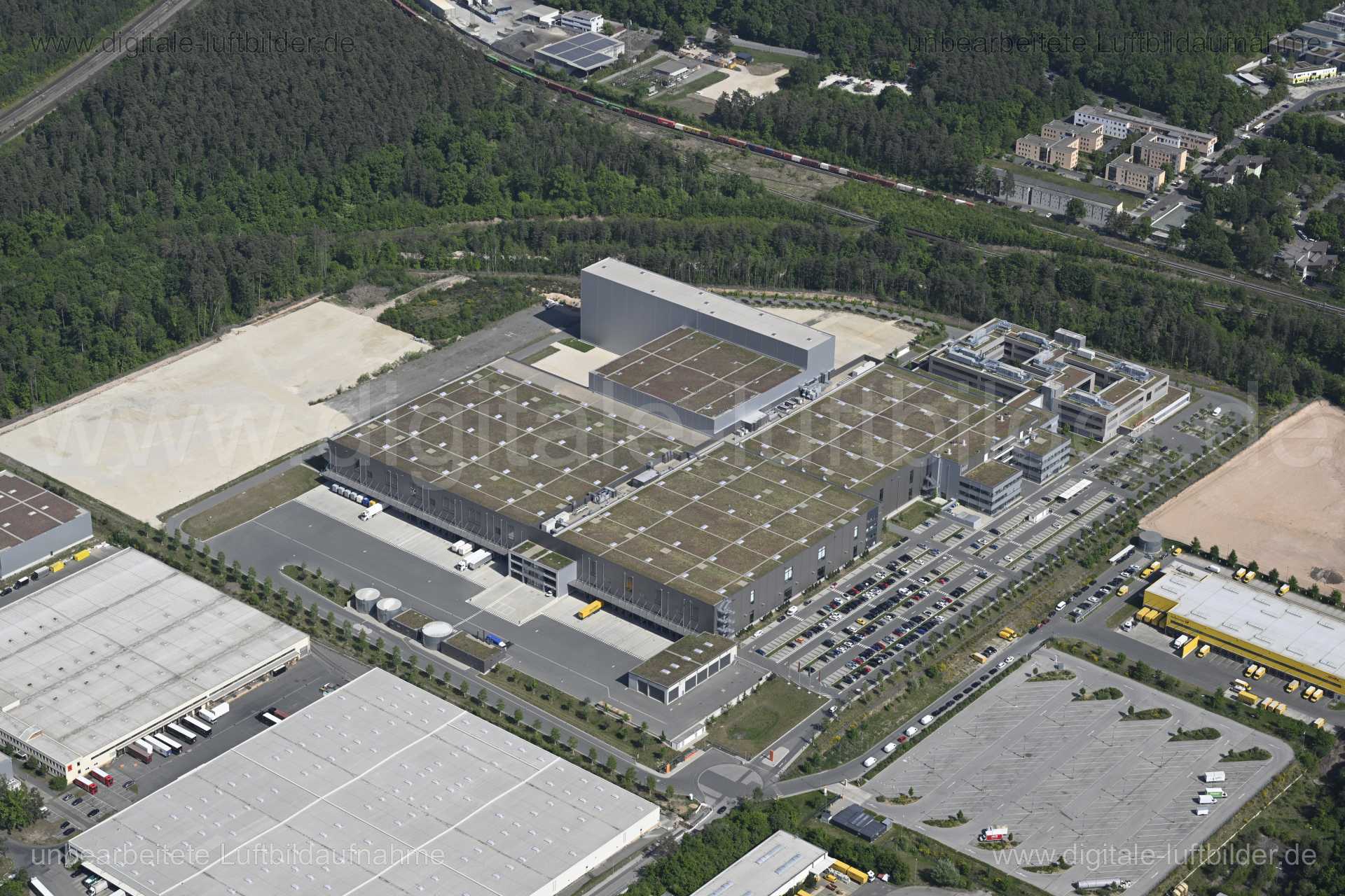 Luftaufnahme Dachser Logistik in Nürnberg | Mittelfranken, Bayern