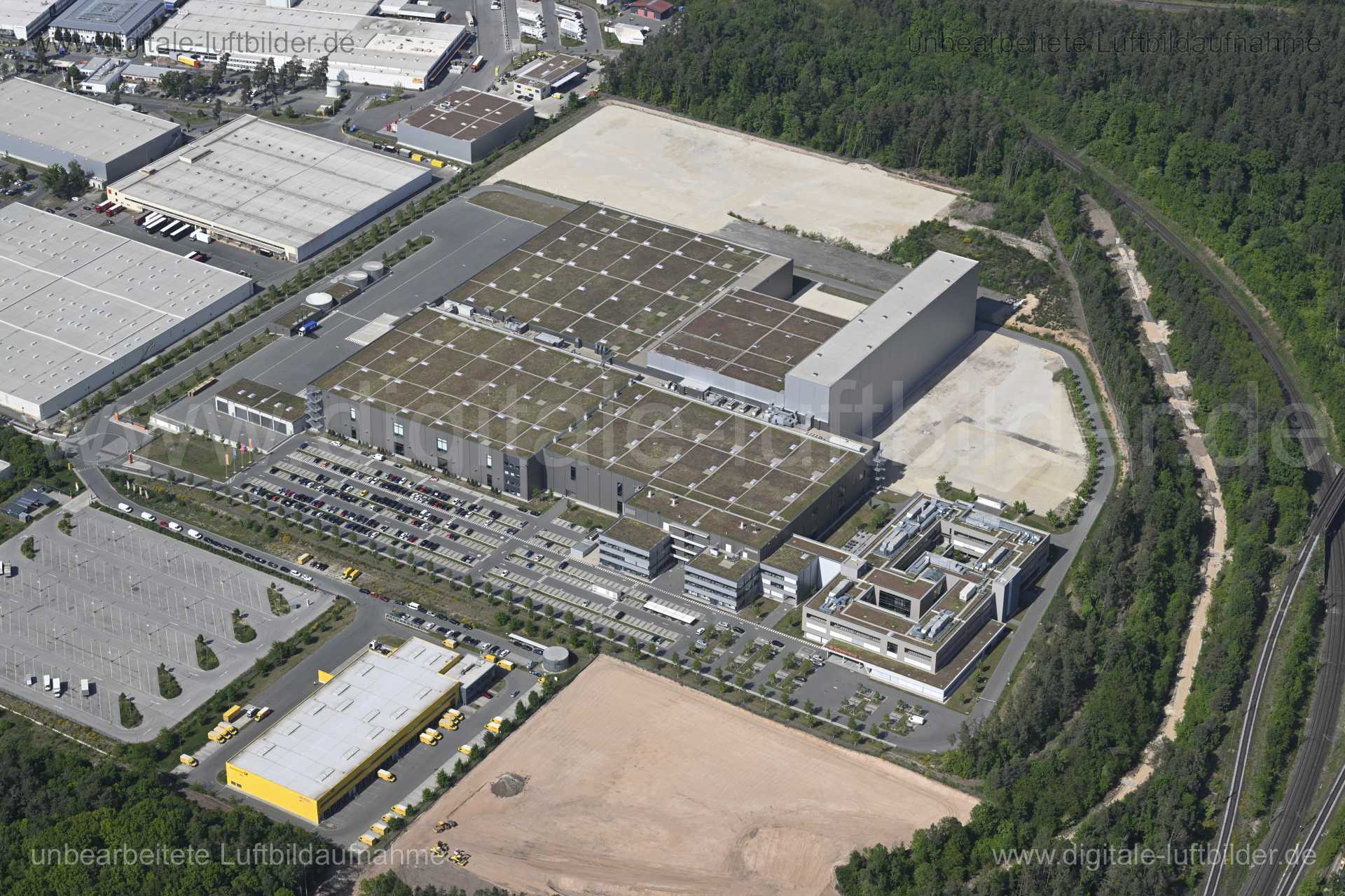 Luftaufnahme Dachser Logistik in Nürnberg | Mittelfranken, Bayern