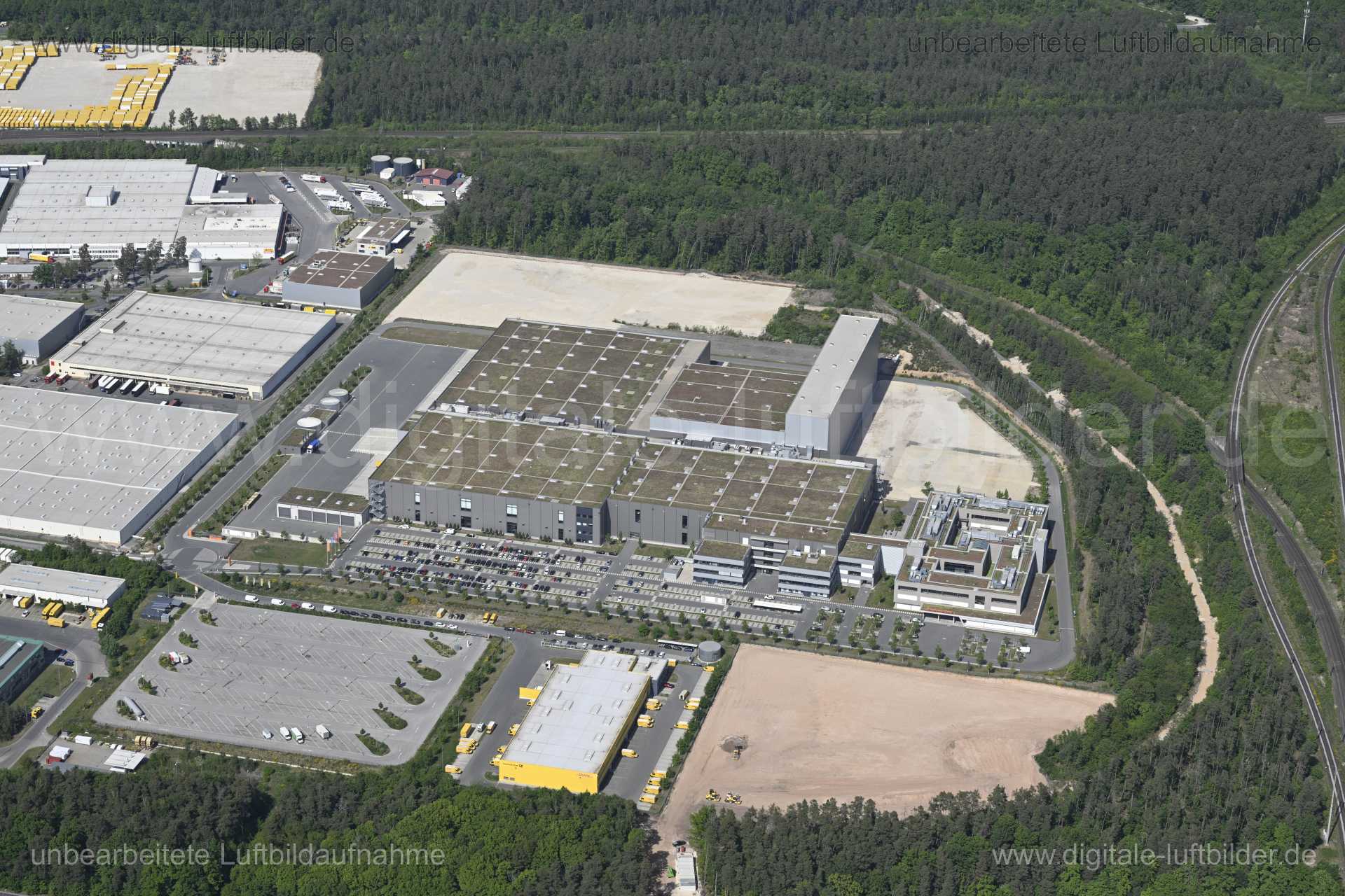 Luftaufnahme Dachser Logistik in Nürnberg | Mittelfranken, Bayern