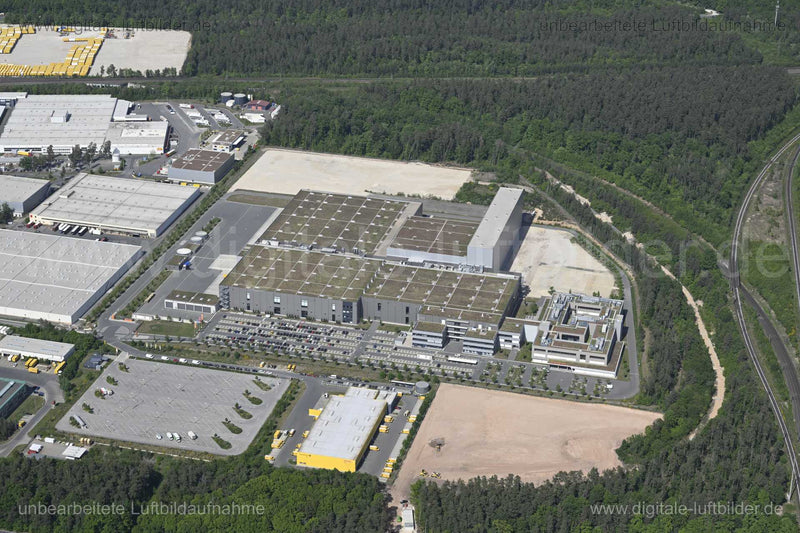 Luftaufnahme Dachser Logistik in Nürnberg | Mittelfranken, Bayern