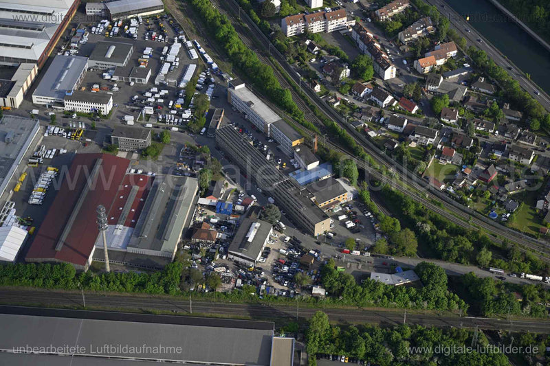 Luftaufnahme Dieselstraße in Nürnberg | Mittelfranken, Bayern