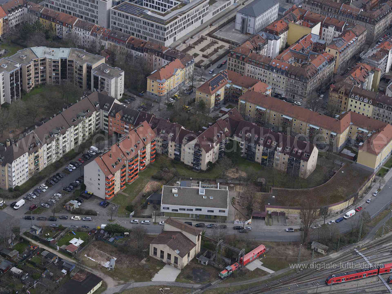 Luftaufnahme Dörfleinstraße in Nürnberg | Mittelfranken, Bayern