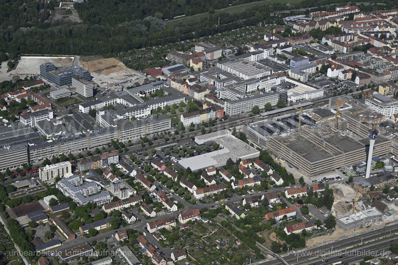 Luftaufnahme Eberhardshof in Nürnberg | Mittelfranken, Bayern