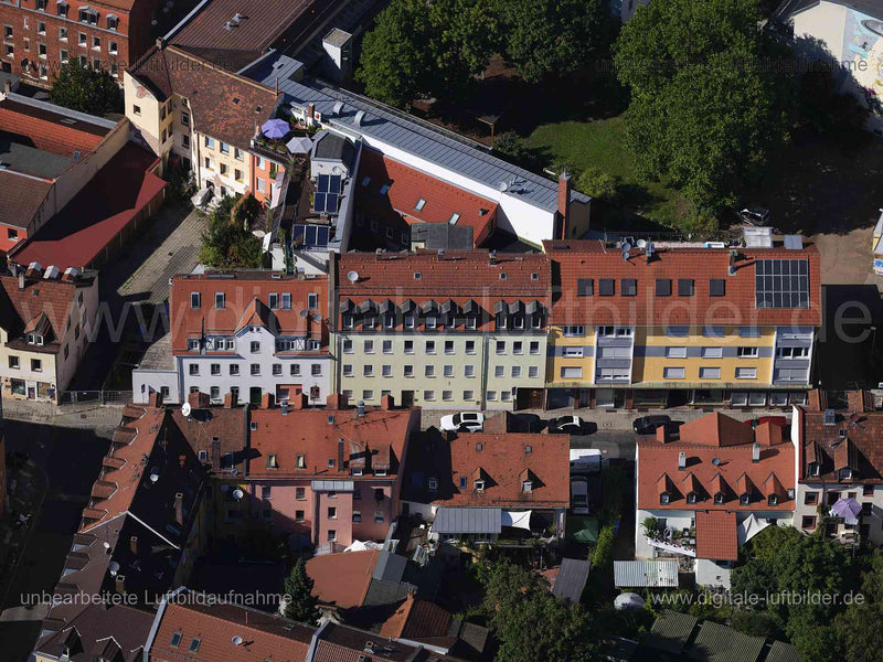 Luftaufnahme Eberhardshofstraße in Nürnberg | Mittelfranken, Bayern