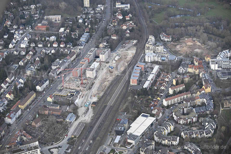 Luftaufnahme ehem. Branntweinareal in Nürnberg | Mittelfranken, Bayern