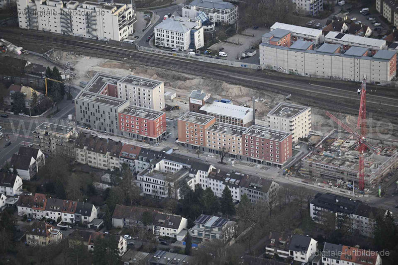Luftaufnahme ehem. Branntweinareal in Nürnberg | Mittelfranken, Bayern