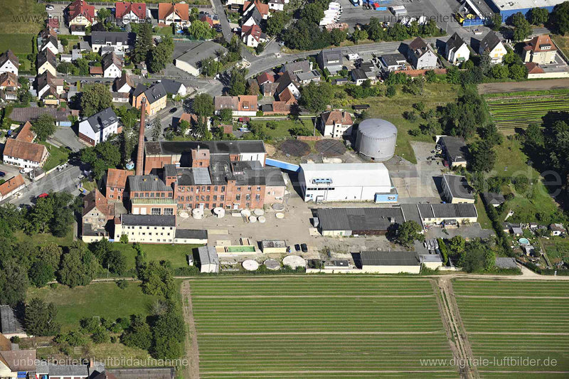Luftaufnahme ehem. Deutsche Hefewerke (DHW) in Nürnberg | Mittelfranken, Bayern